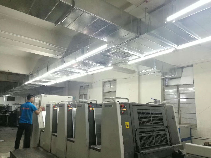 湖州新天地印刷厂响应国家环保号召安装VOC处理系统
