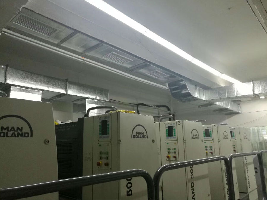 湖州新天地印刷厂响应国家环保号召安装VOC处理系统